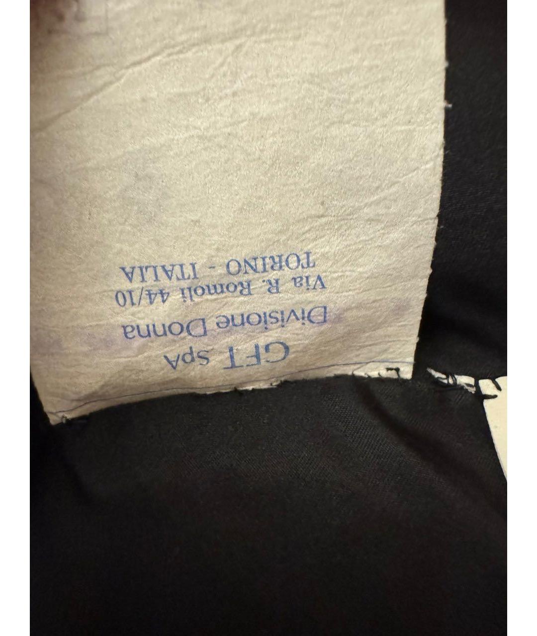 VALENTINO Черная меховая шуба, фото 5