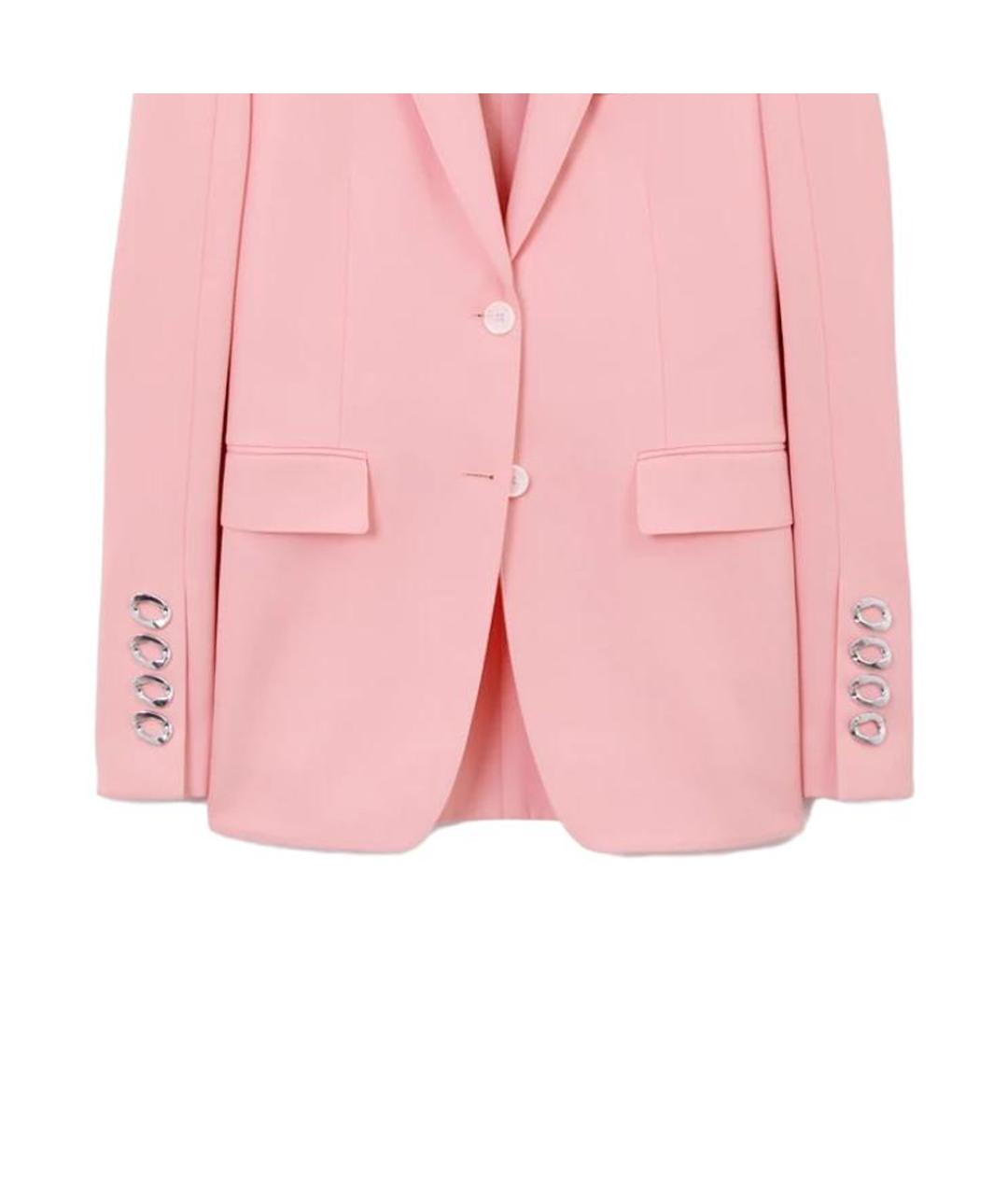 BURBERRY Розовый жакет/пиджак, фото 6