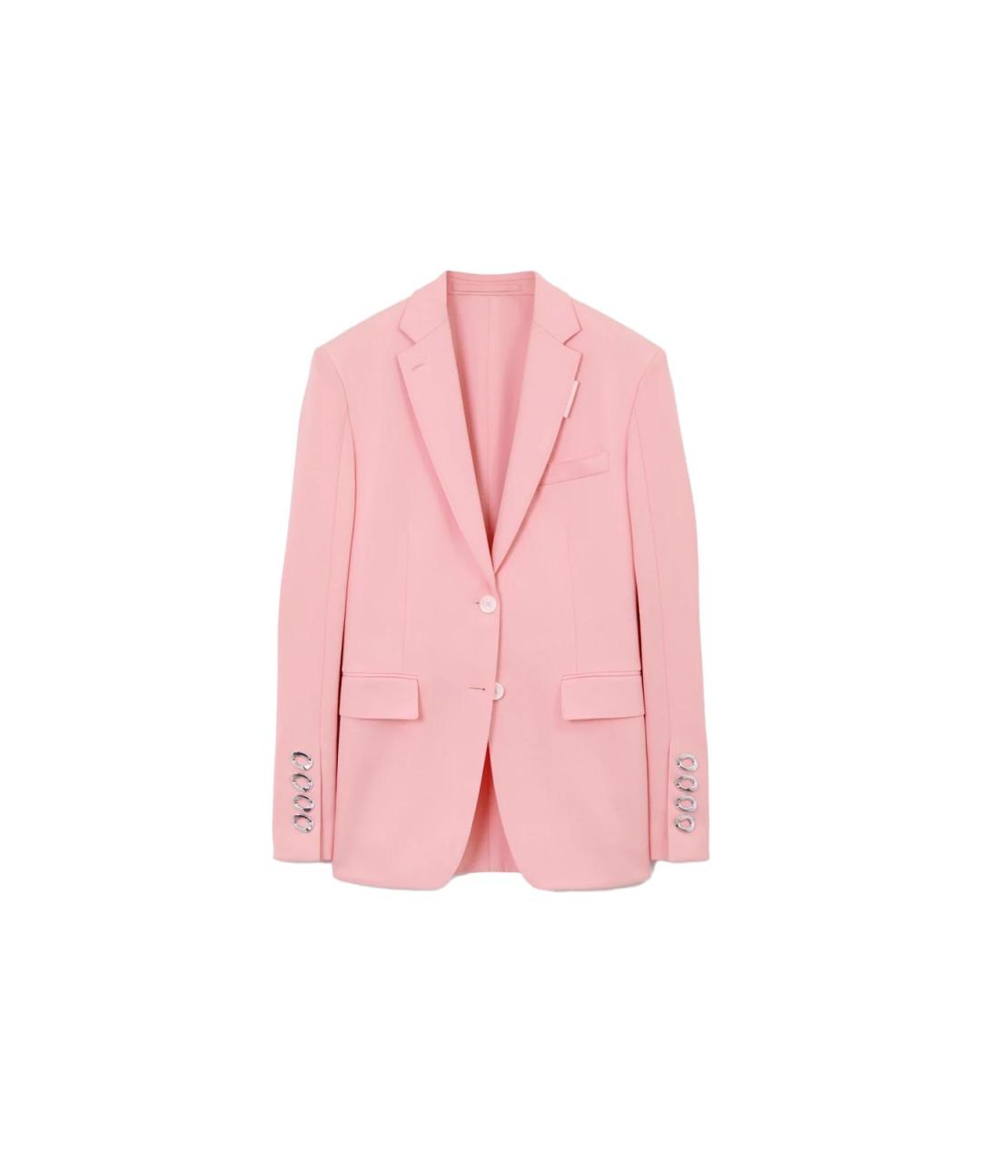 BURBERRY Розовый жакет/пиджак, фото 1