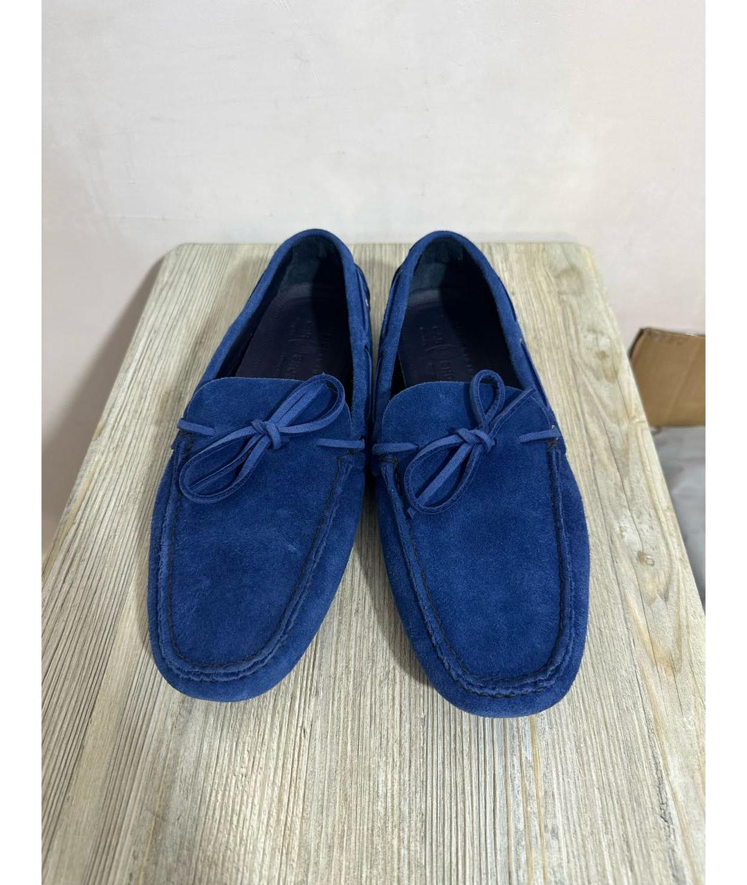 CAR SHOE Синие замшевые мокасины, фото 2