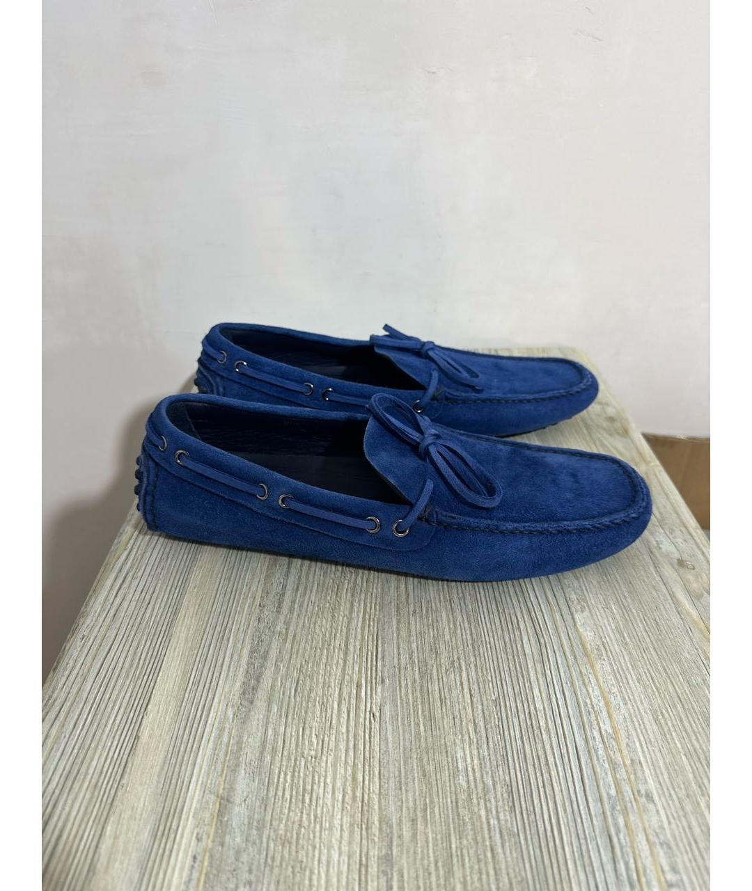 CAR SHOE Синие замшевые мокасины, фото 5