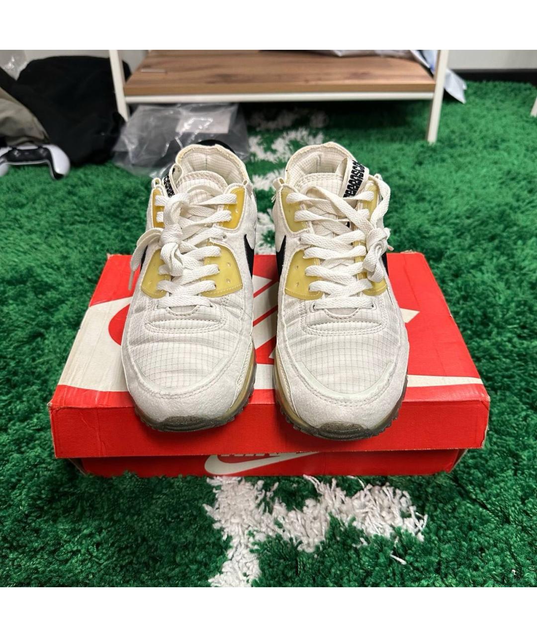 NIKE Белые высокие ботинки, фото 2