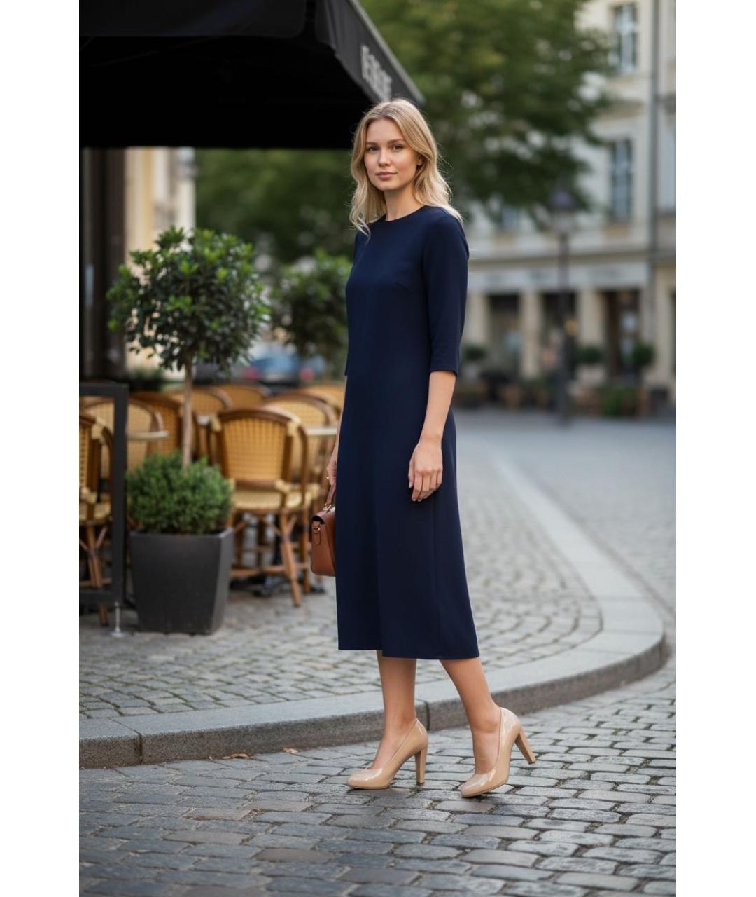 ARMANI COLLEZIONI Бежевые туфли из лакированной кожи, фото 8