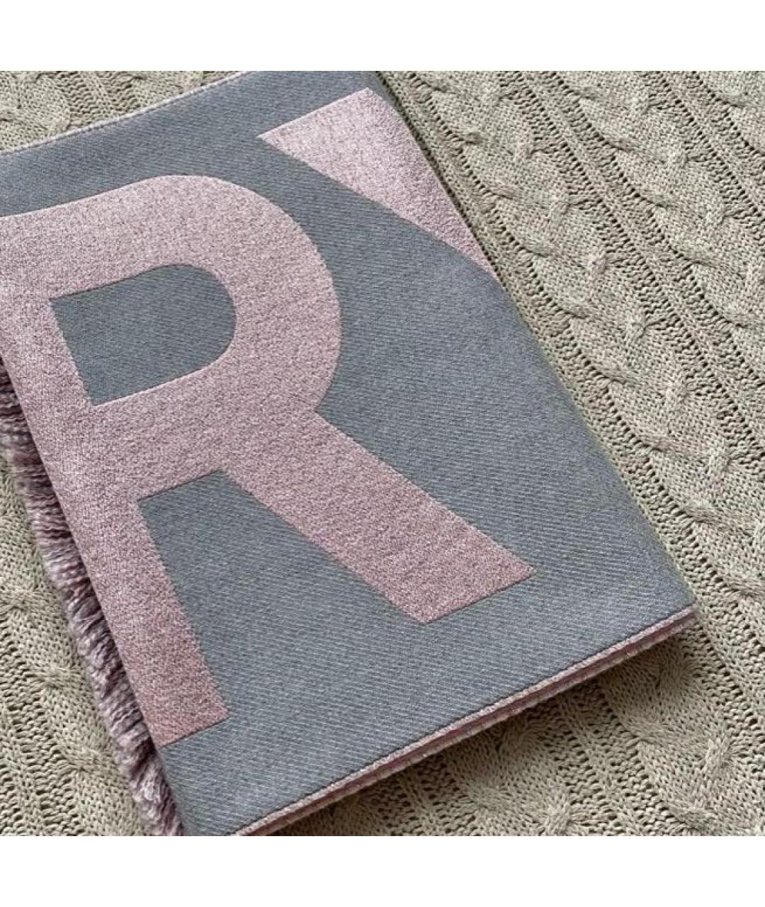 BURBERRY Розовая шерстяная сумка через плечо, фото 3