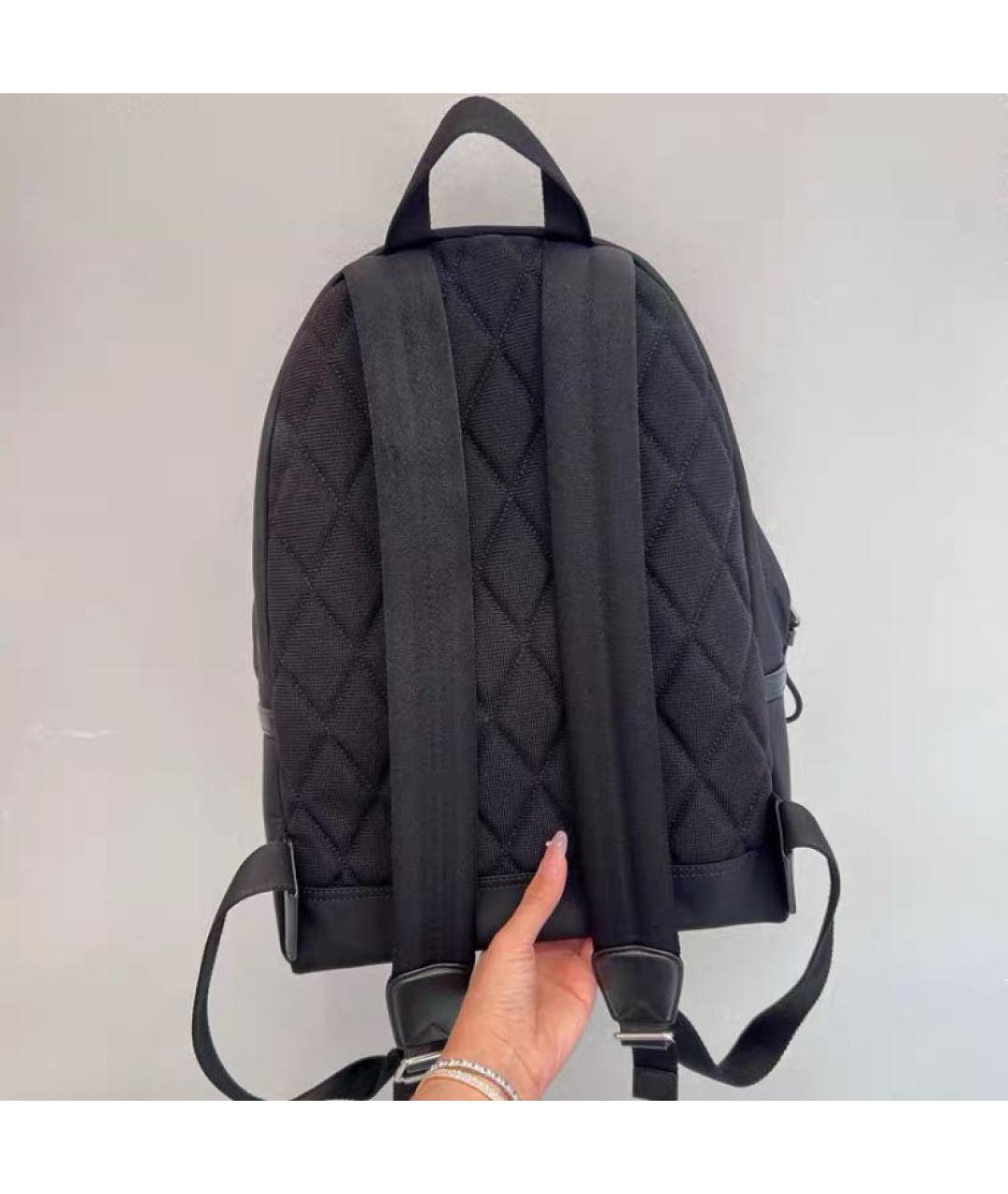 BURBERRY Черный синтетический рюкзак, фото 3