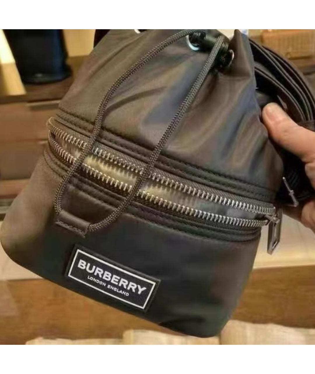 BURBERRY Хаки синтетический рюкзак, фото 4