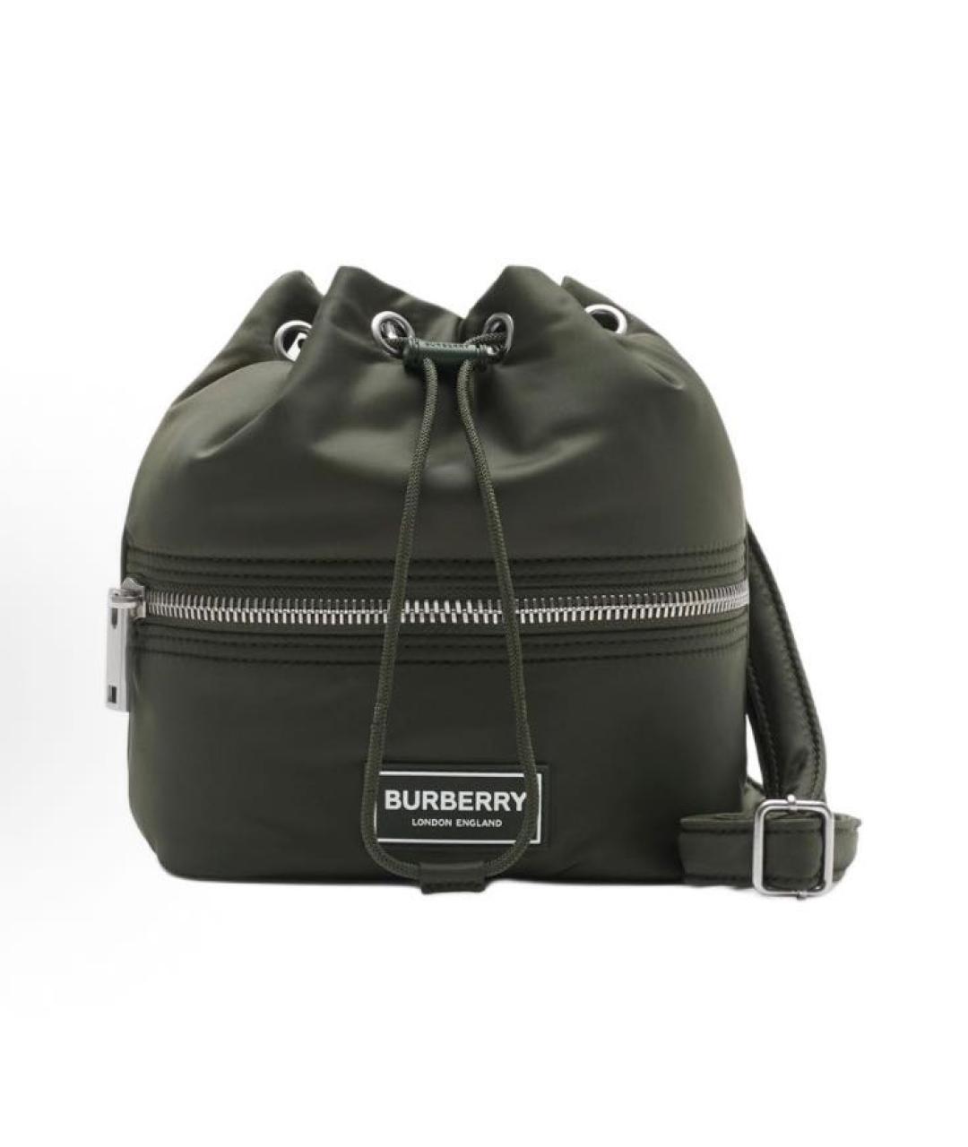 BURBERRY Хаки синтетический рюкзак, фото 1