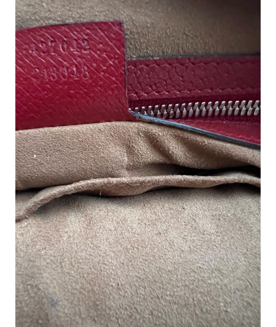 GUCCI Красный рюкзак, фото 6