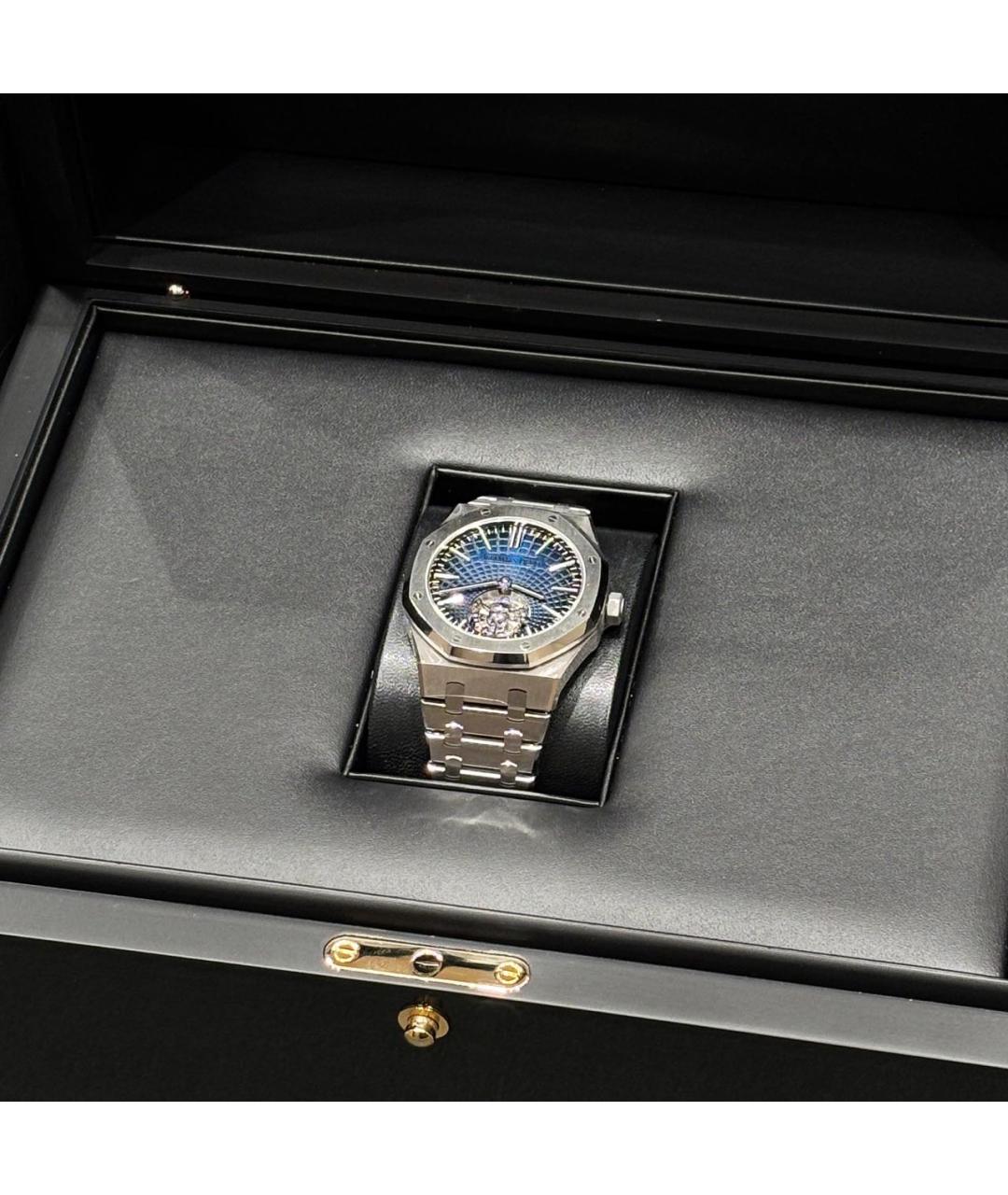 Audemars Piguet Синие металлические часы, фото 2