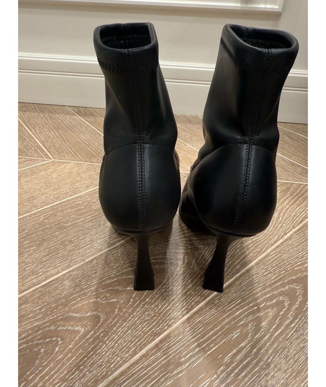 CASADEI Черные кожаные ботильоны, фото 4