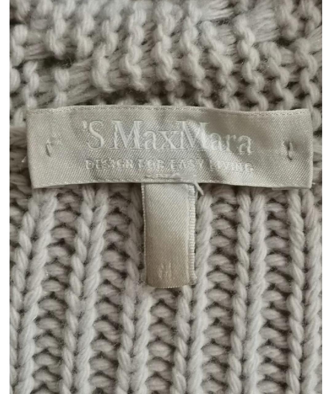 'S MAX MARA Бежевый кашемировый кардиган, фото 3