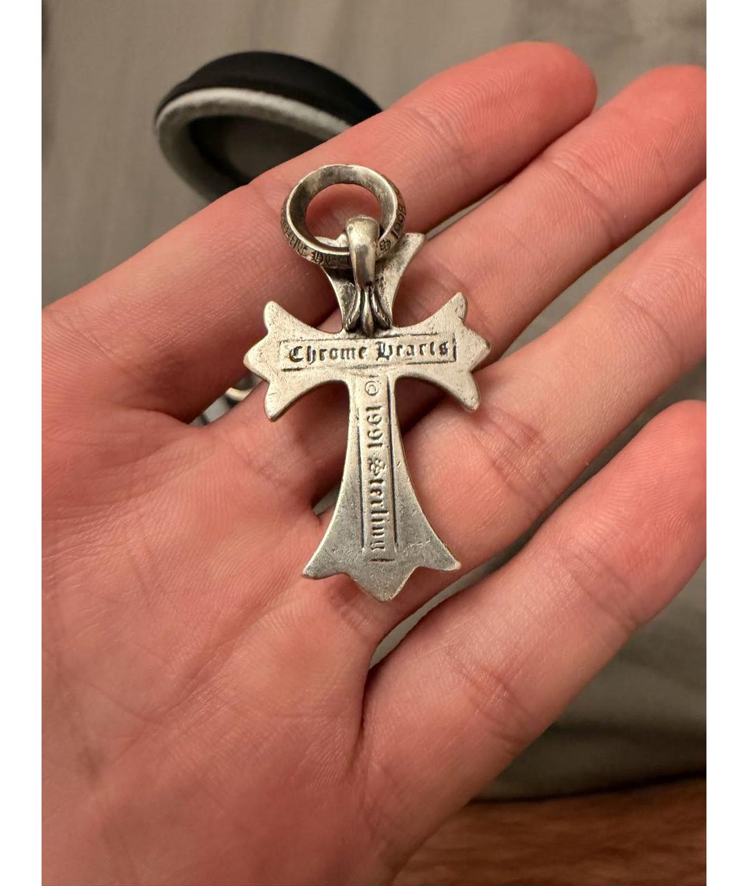 CHROME HEARTS Серебряная серебряная цепочка/подвеска, фото 2
