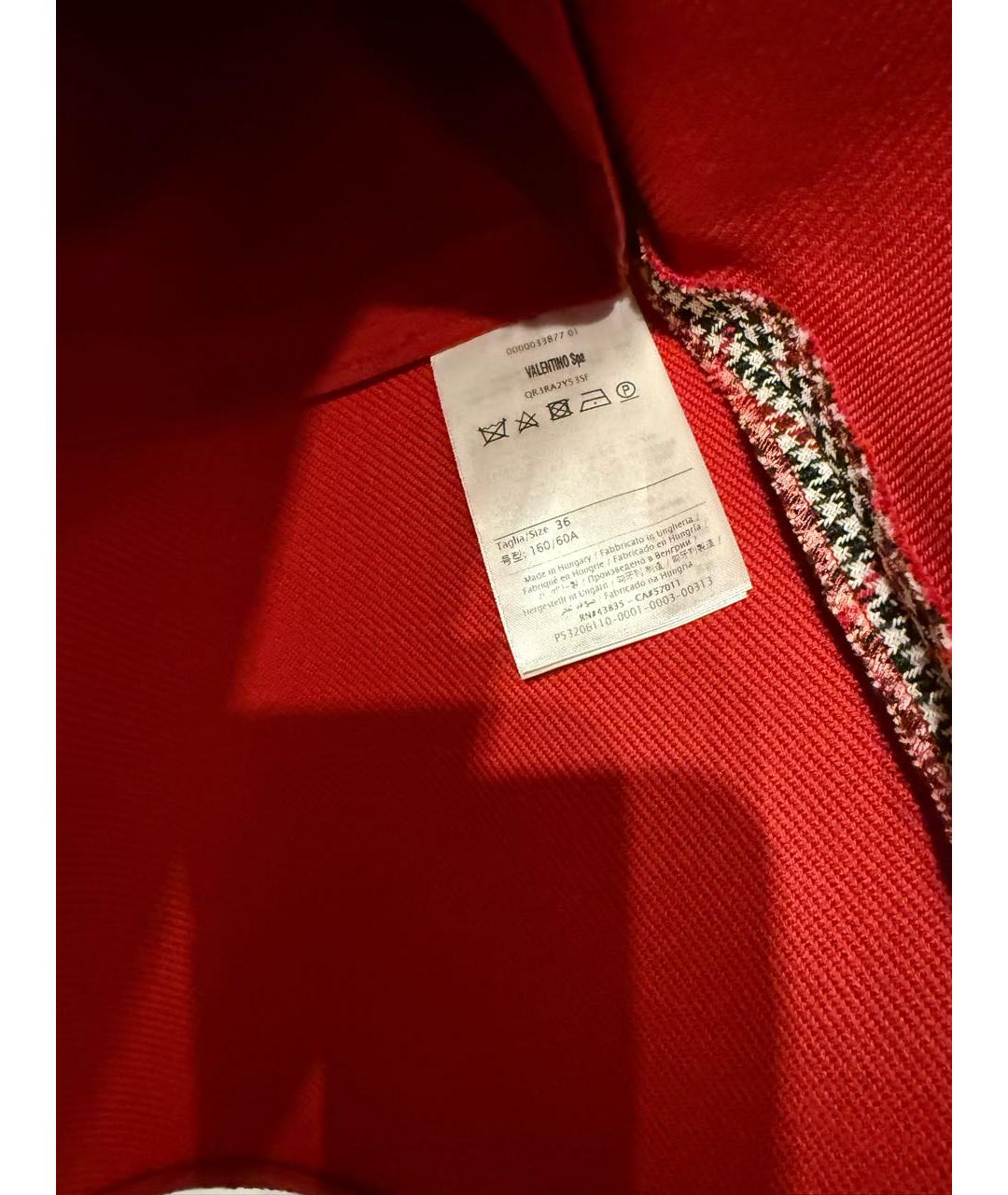 RED VALENTINO Мульти юбка мини, фото 4