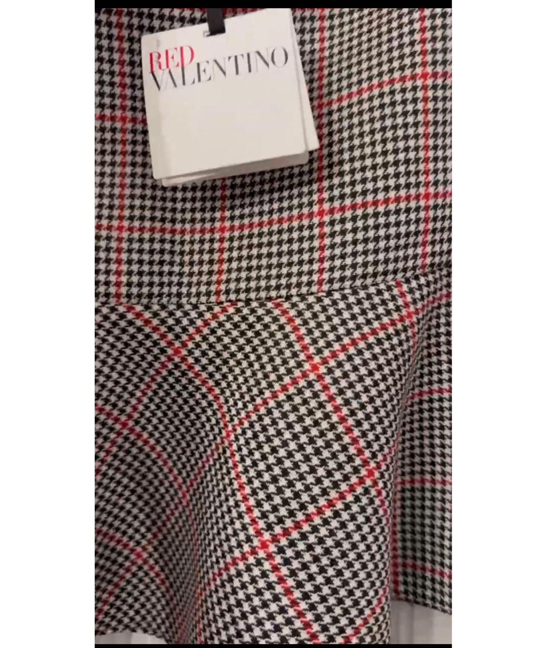 RED VALENTINO Мульти юбка мини, фото 2