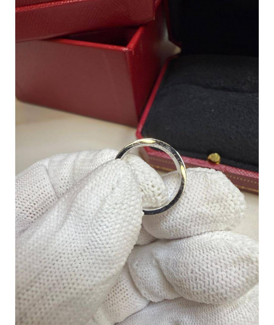 CARTIER Серебряное кольцо из белого золота, фото 5