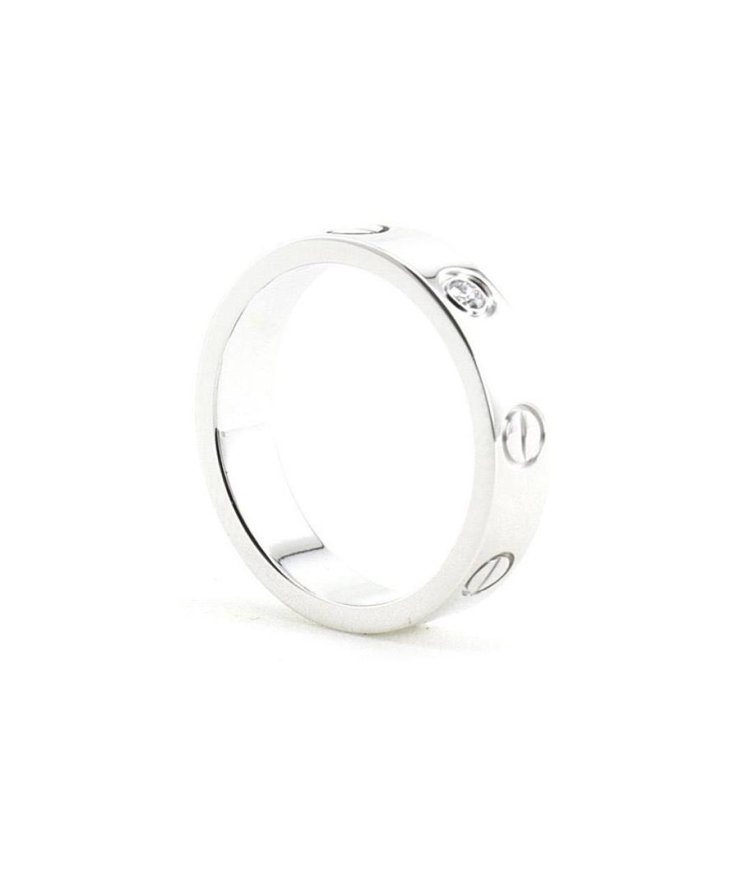 CARTIER Серебряное кольцо из белого золота, фото 2