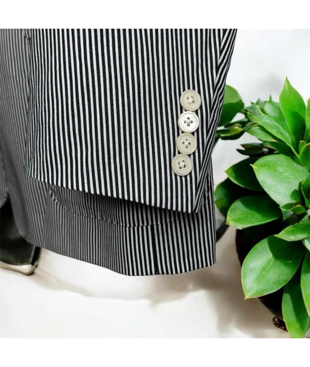 CORNELIANI Черный хлопковый пиджак, фото 4