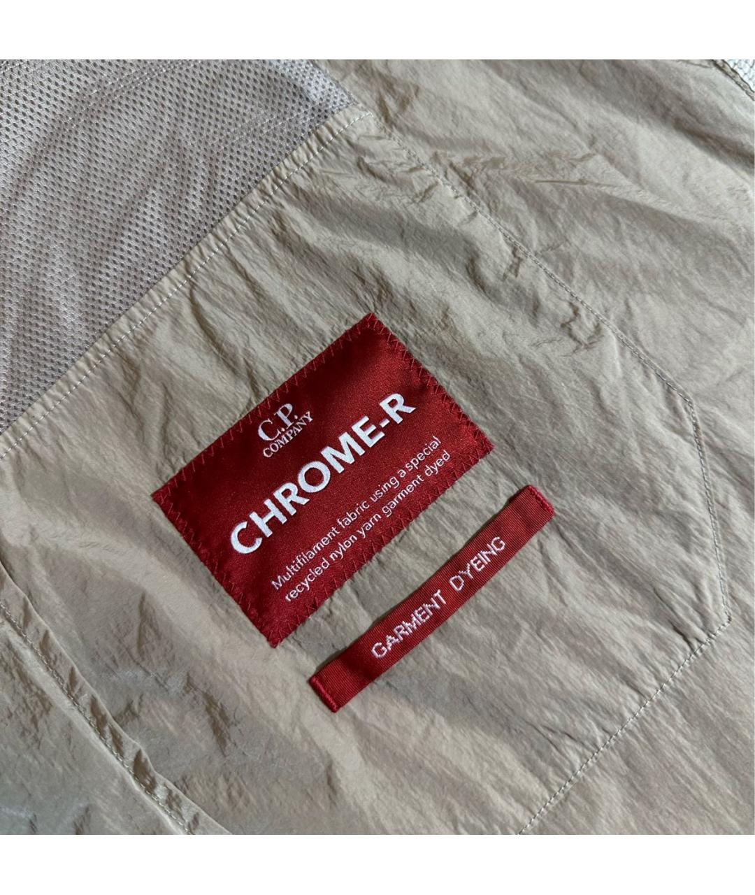 CP COMPANY Горчичная полиамидовая куртка, фото 5