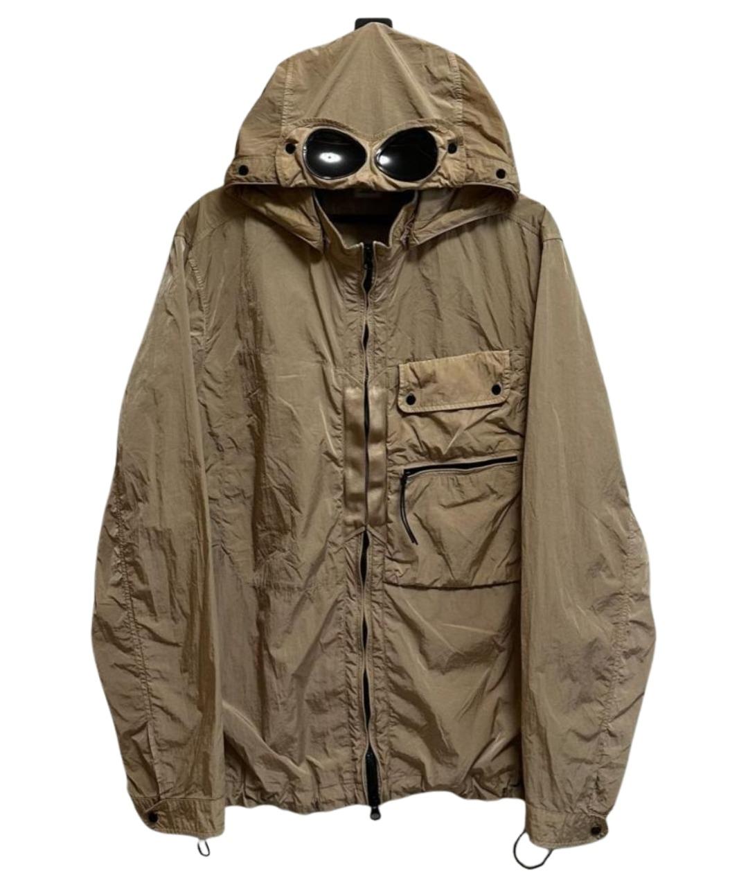 CP COMPANY Горчичная полиамидовая куртка, фото 1