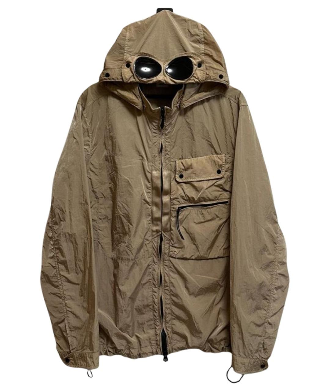 CP COMPANY Горчичная полиамидовая куртка, фото 7