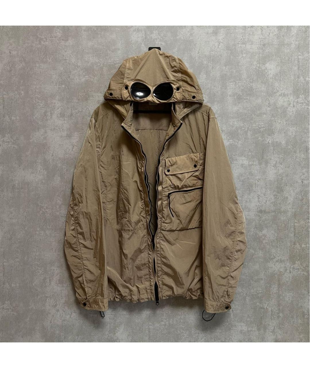 CP COMPANY Горчичная полиамидовая куртка, фото 2