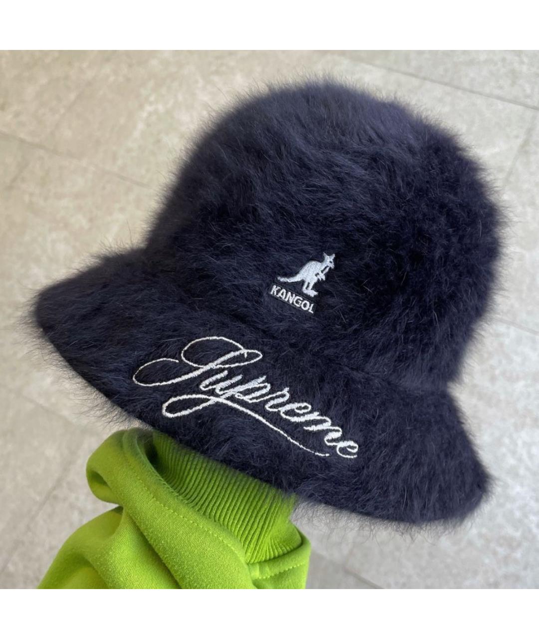 SUPREME Черная панама, фото 2