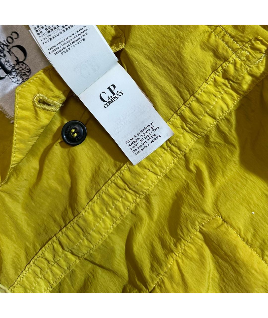 CP COMPANY Желтая полиамидовая куртка, фото 7