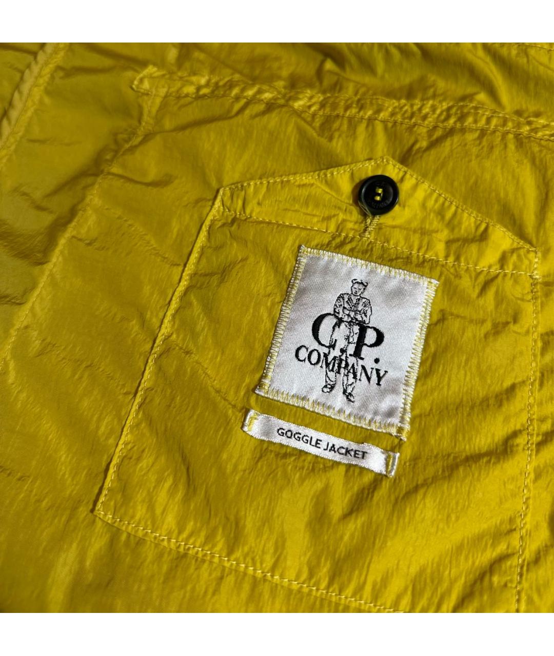 CP COMPANY Желтая полиамидовая куртка, фото 6