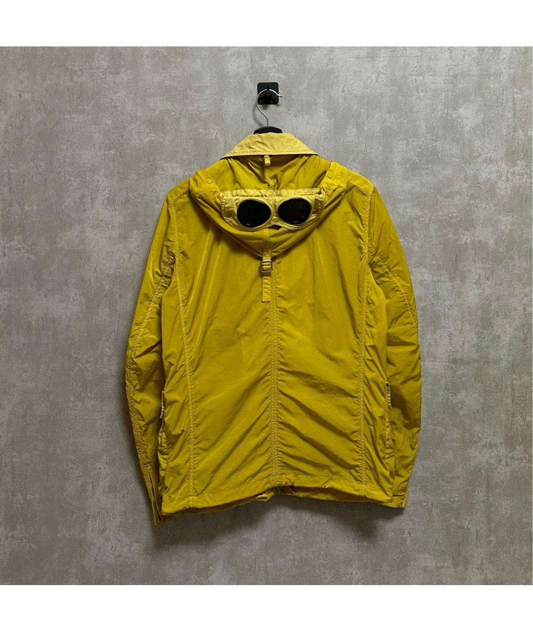 CP COMPANY Желтая полиамидовая куртка, фото 3