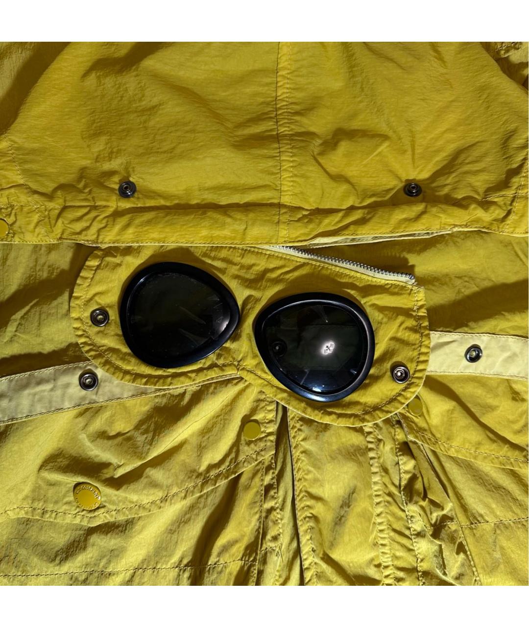 CP COMPANY Желтая полиамидовая куртка, фото 5