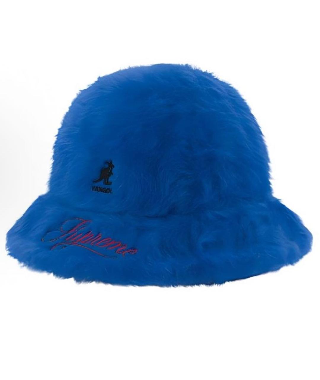 SUPREME Синяя панама, фото 3