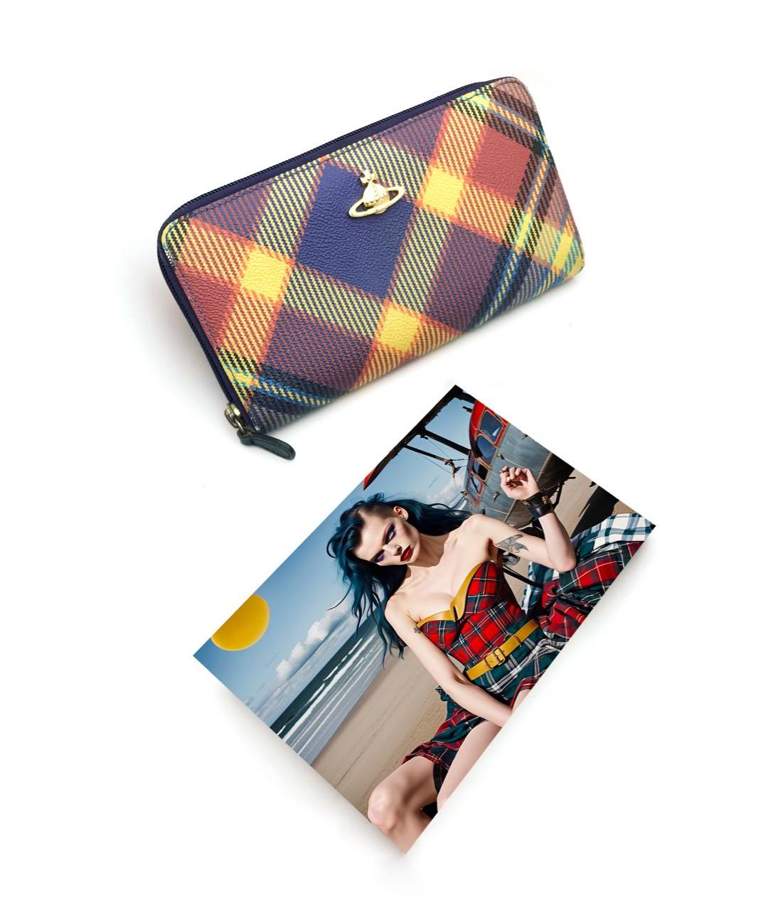 VIVIENNE WESTWOOD Мульти кожаный кошелек, фото 6