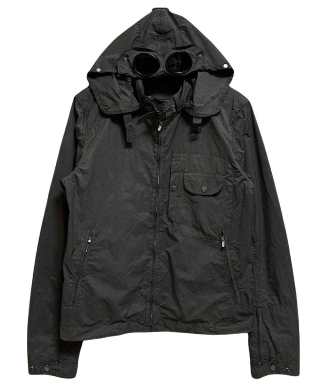 CP COMPANY Антрацитовая полиэстеровая куртка, фото 8