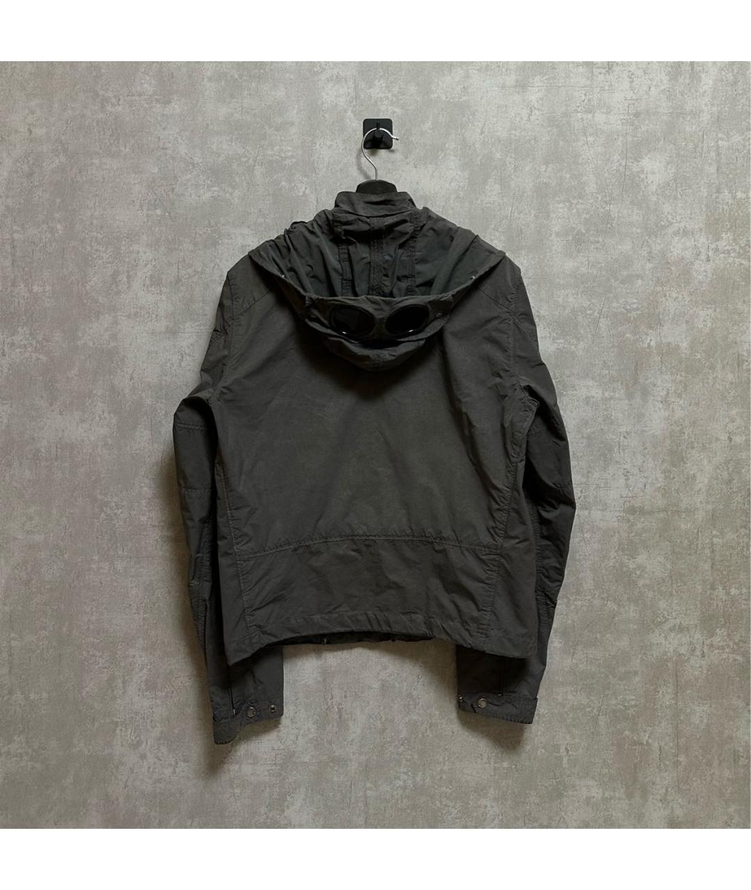 CP COMPANY Антрацитовая полиэстеровая куртка, фото 3