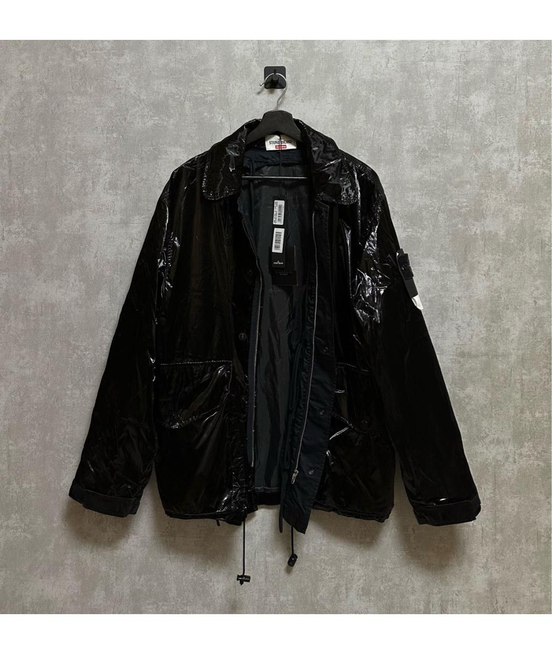 STONE ISLAND Черная куртка, фото 2