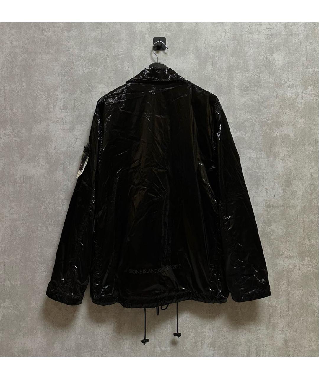 STONE ISLAND Черная куртка, фото 3
