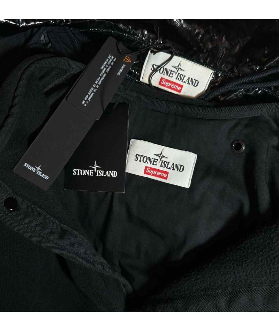 STONE ISLAND Черная куртка, фото 8