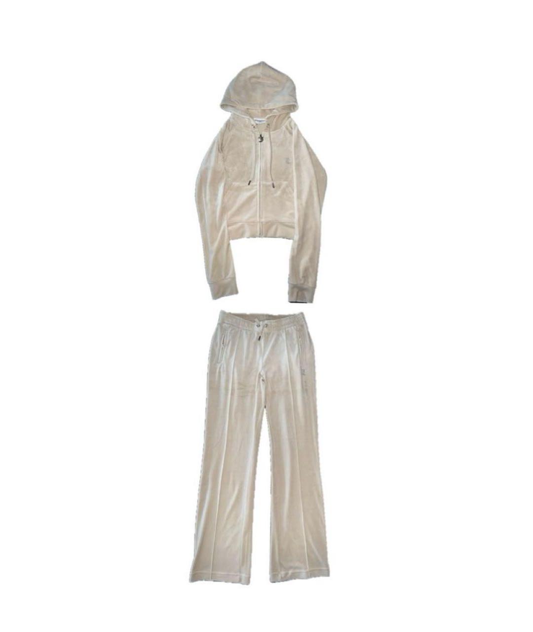 JUICY COUTURE Бежевый полиэстеровый спортивные костюмы, фото 1