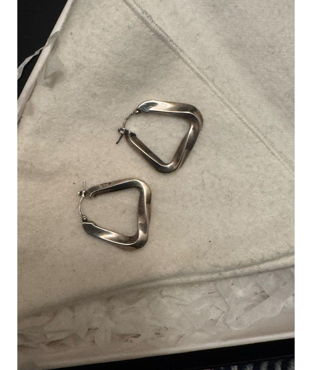BOTTEGA VENETA Серебряные серебряные серьги, фото 4