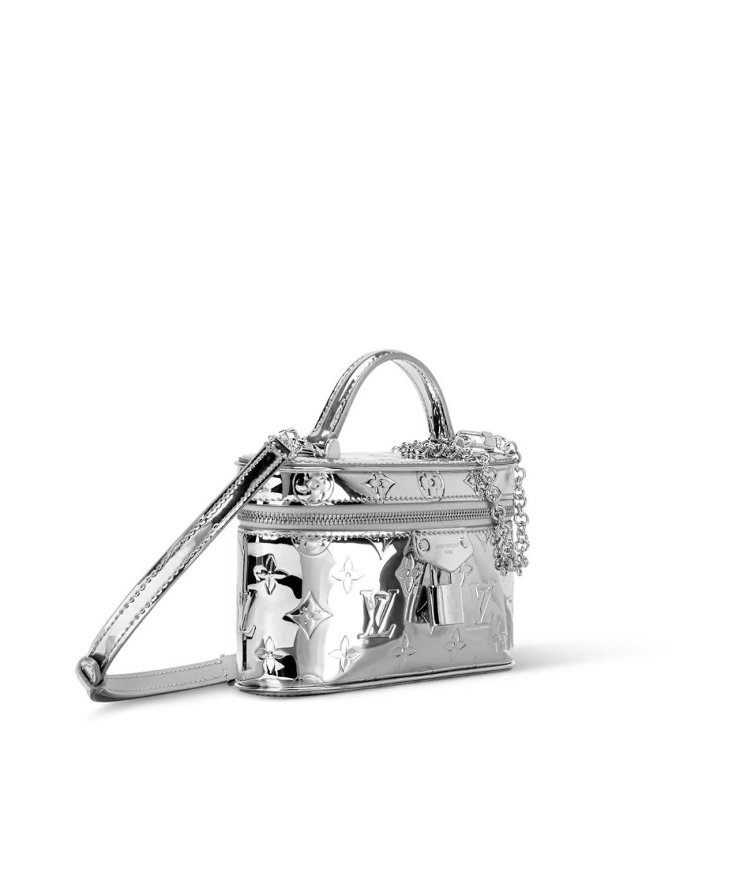 LOUIS VUITTON Серебряная сумка через плечо, фото 2