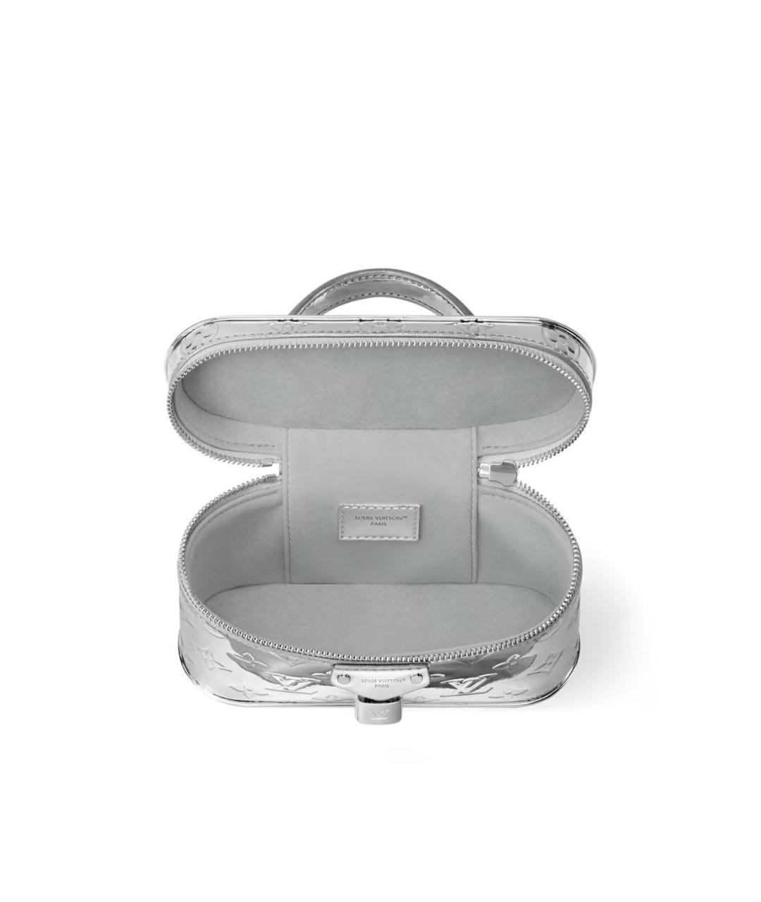 LOUIS VUITTON Серебряная сумка через плечо, фото 3