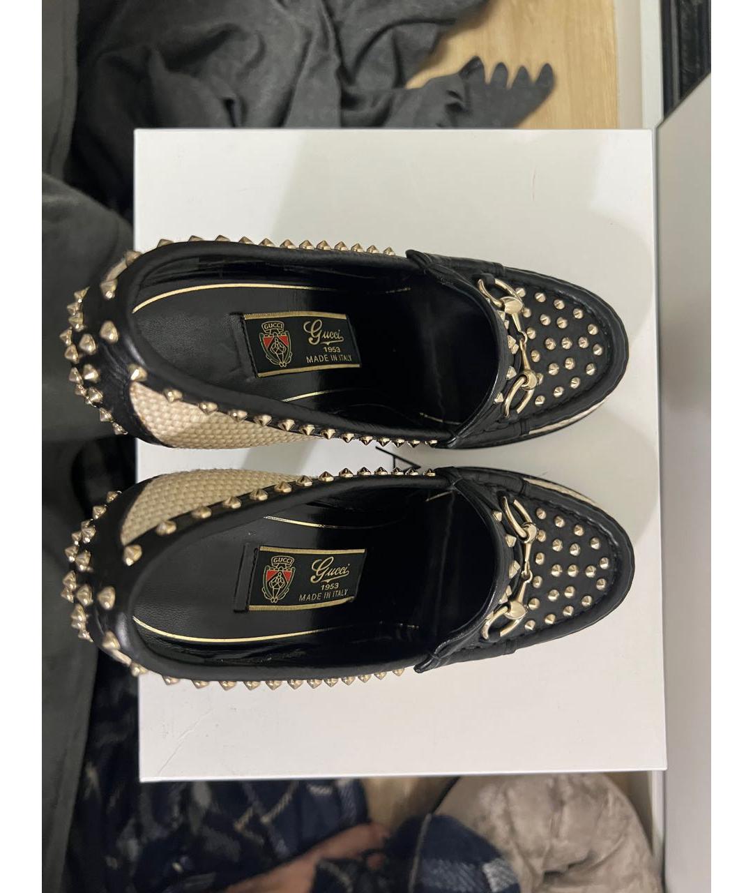 GUCCI Кожаные туфли, фото 3