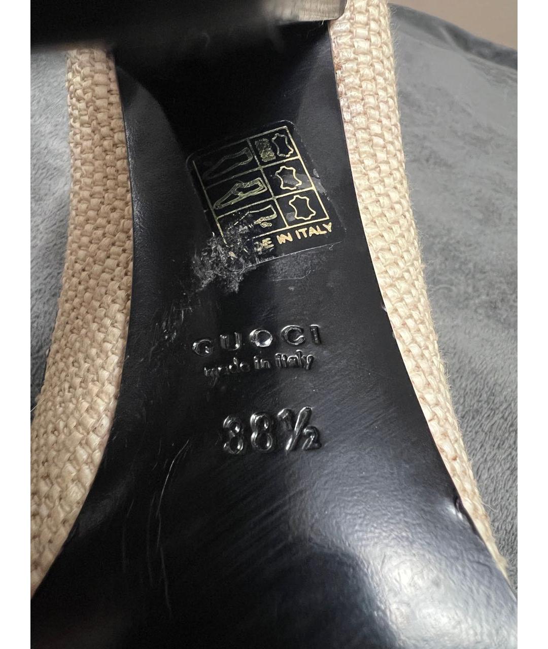 GUCCI Кожаные туфли, фото 5