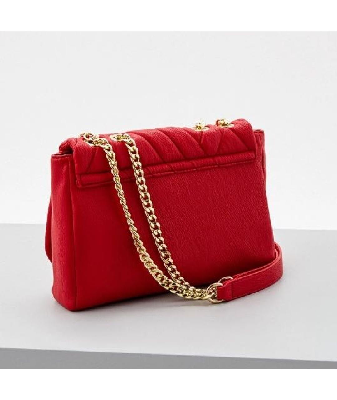ARMANI EXCHANGE Красная сумка через плечо из искусственной кожи, фото 2