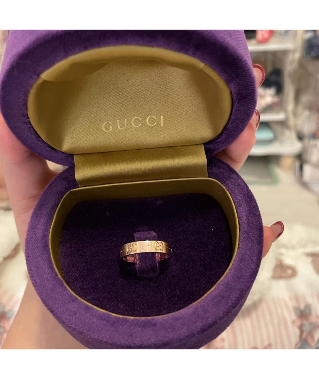 GUCCI Розовое кольцо из розового золота, фото 8