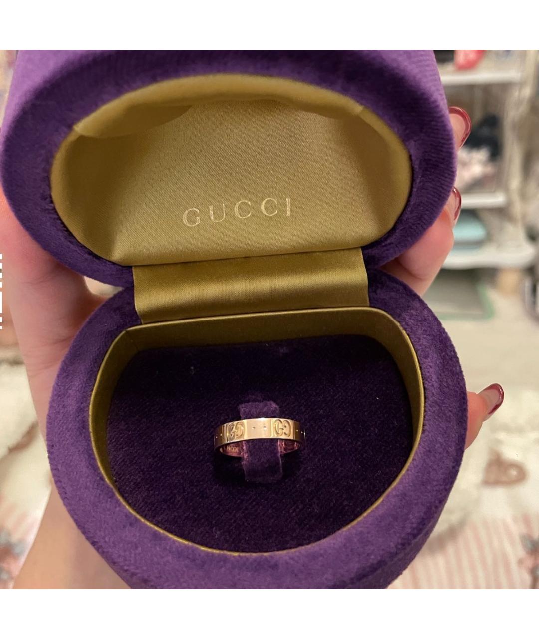 GUCCI Розовое кольцо из розового золота, фото 6