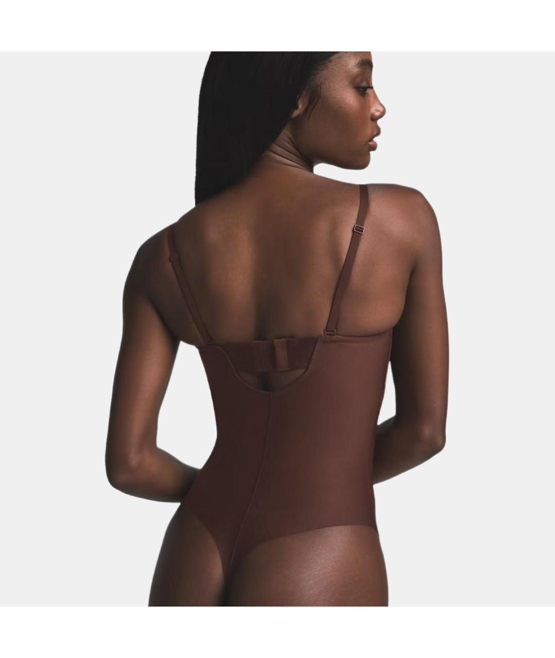 SKIMS Коричневое боди, фото 4