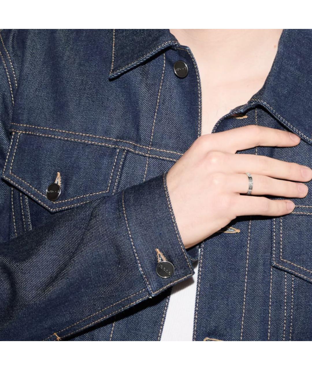 GUCCI Серебряное кольцо из белого золота, фото 4