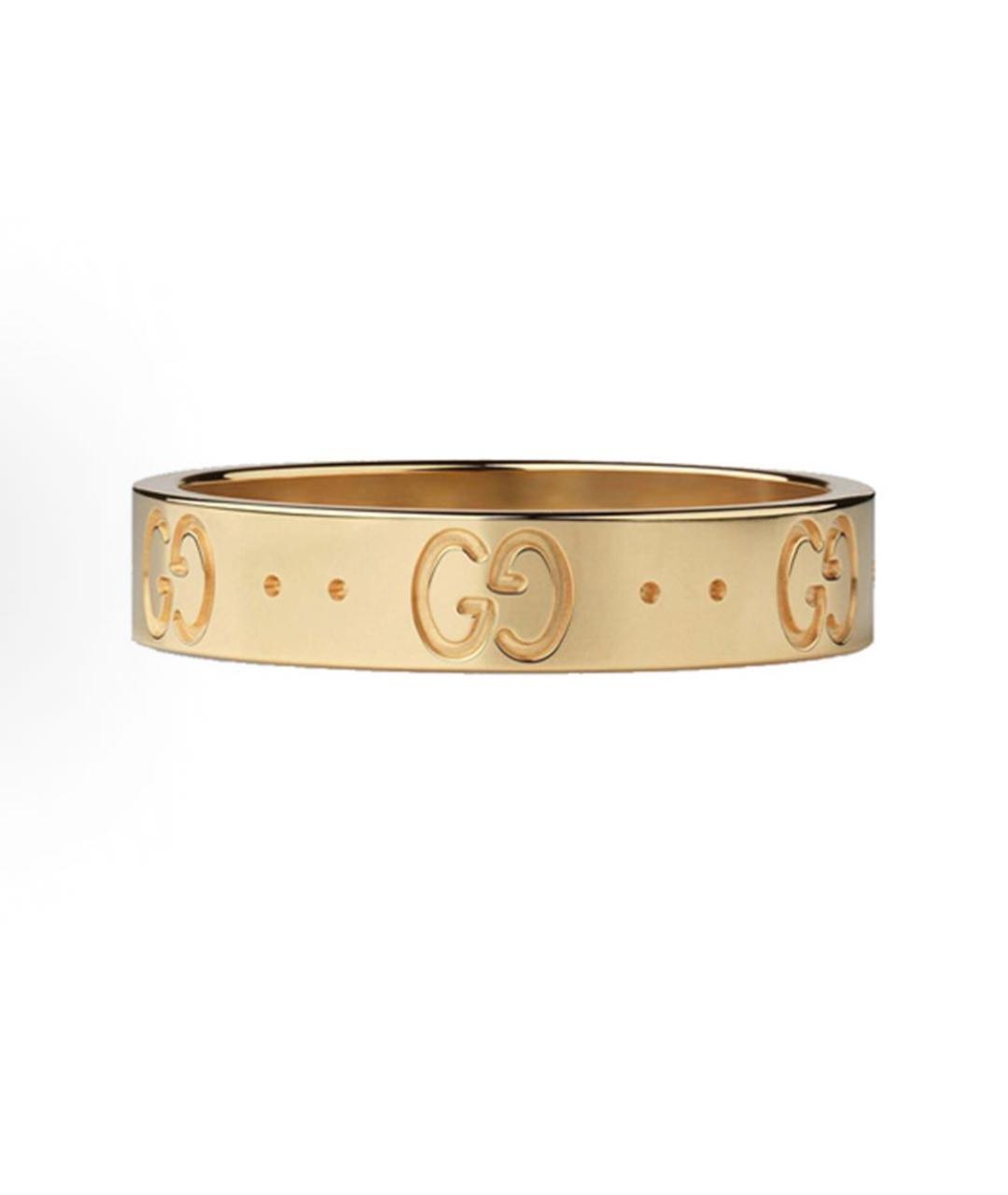 GUCCI Золотое кольцо из желтого золота, фото 2