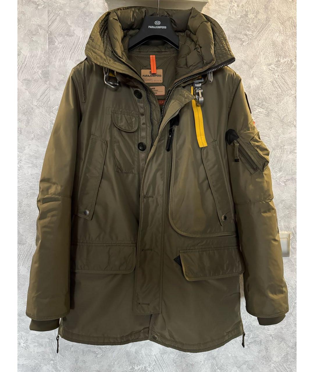PARAJUMPERS Хаки парка, фото 3
